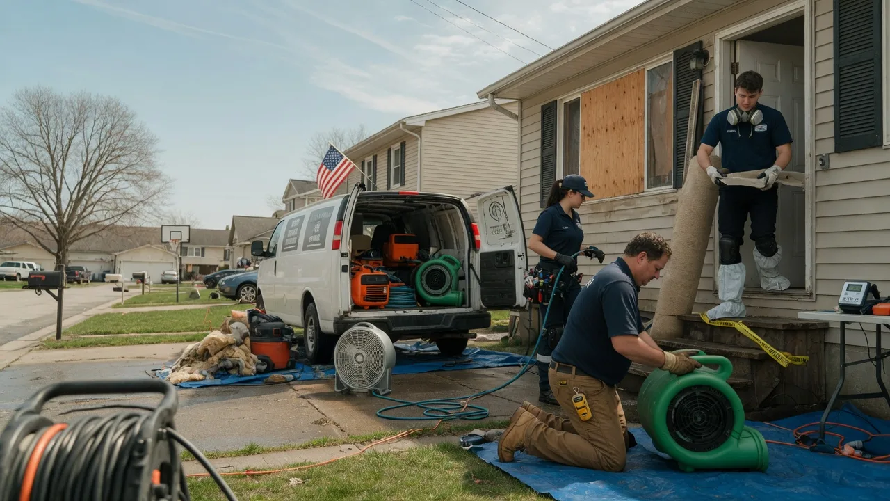 Water Damage Restoration in Newtonville, NJ near me